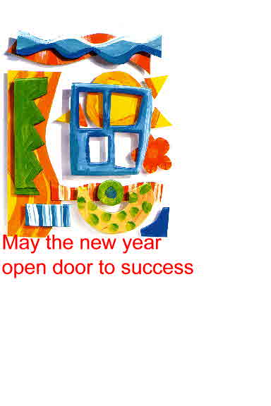 MAY NEW YEAR OPEN DOOR TO SUCC