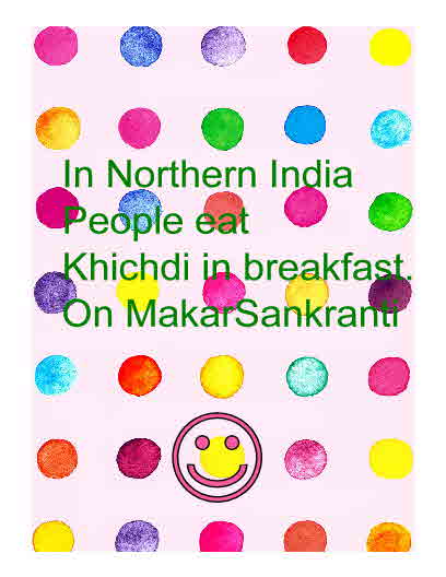 Khichdi food