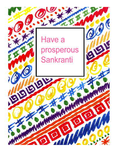 Sankranti is auspicious day