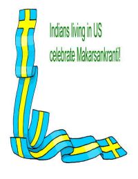 SANKRANTI IN US EUROPE AUSTRAL