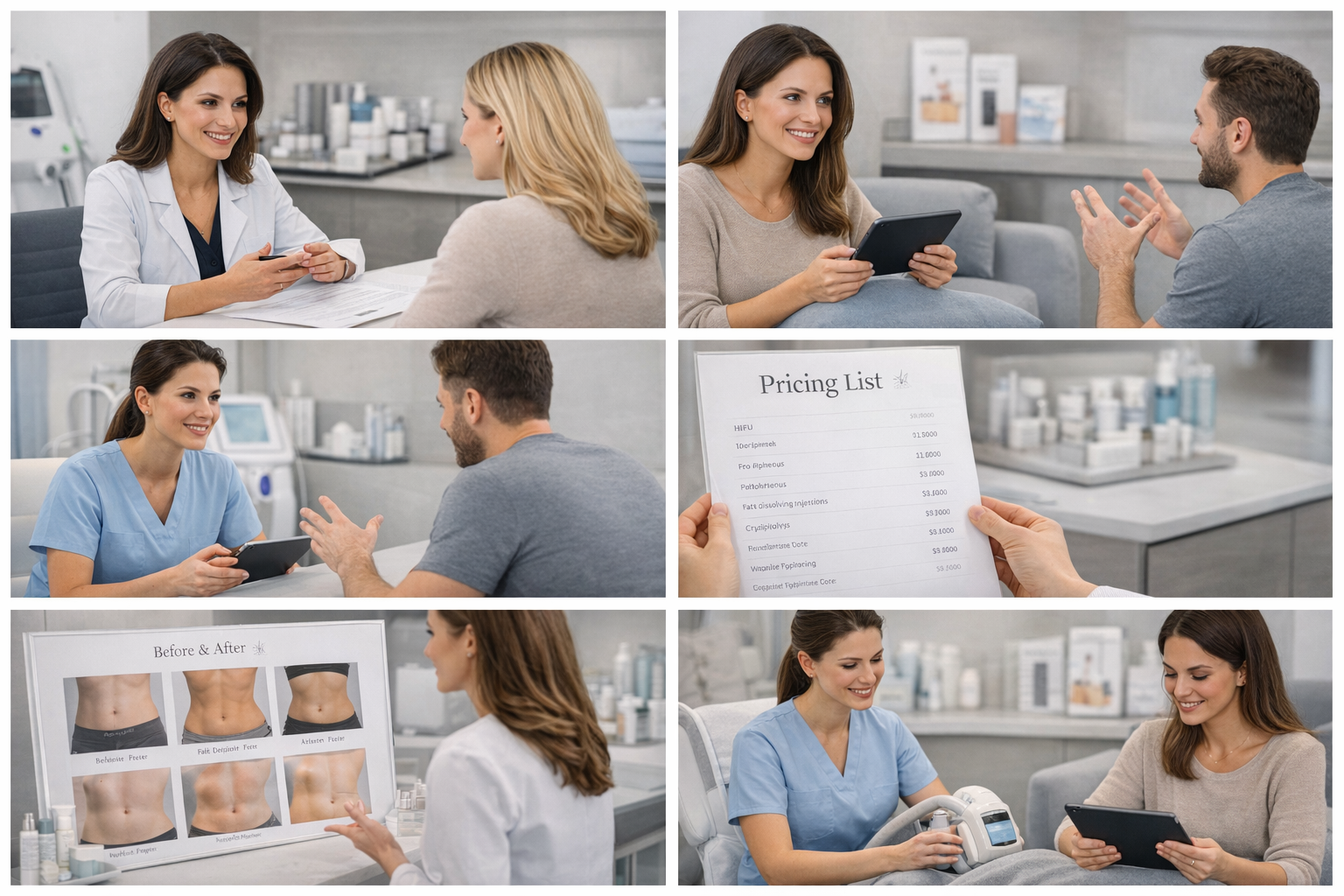 Illustration representing the reasons why clients choose La Lipo Services