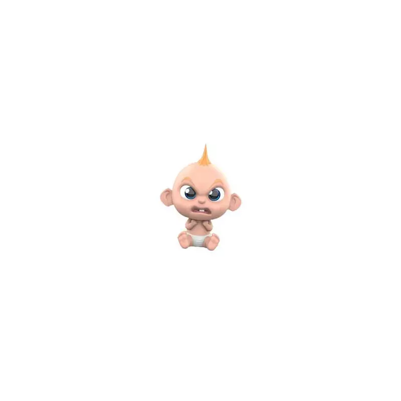 Hot Toys Cosb Incredibles Jack Jack Angry Version Cosbaby S Bobble Head Collectible