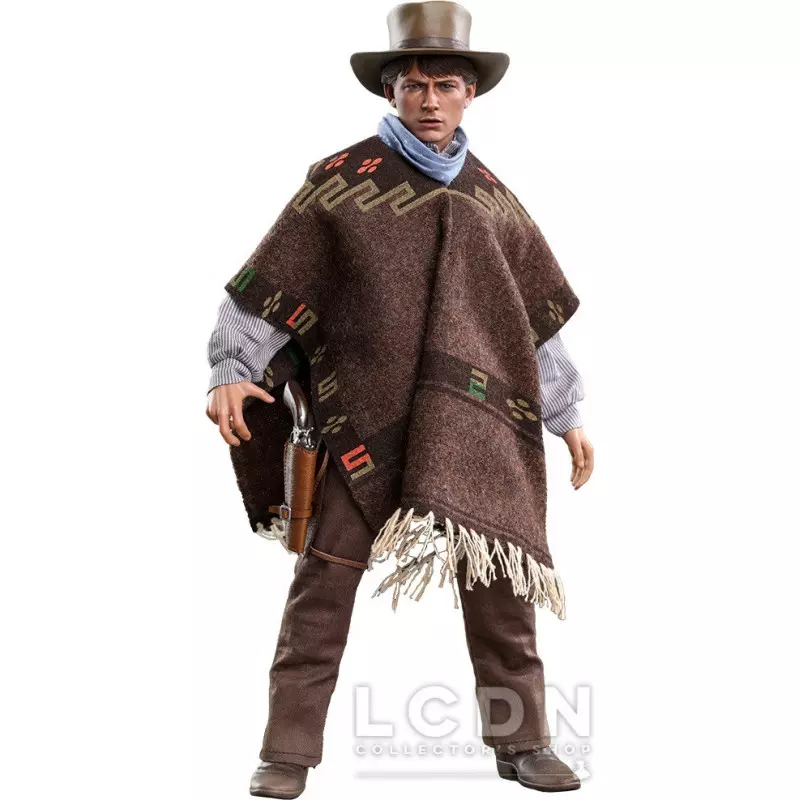 Hot Toys MMS Back To The Future Part III Collectible Action Figure Marty McFly Cm