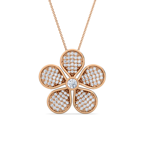 flower-bezel-diamond-necklace-in-rose-gold