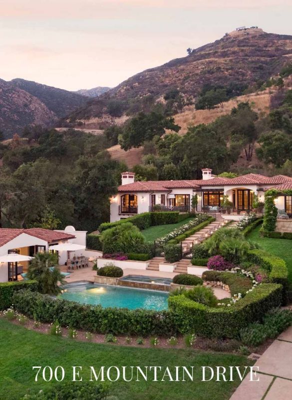 property backyard with pool and pool house