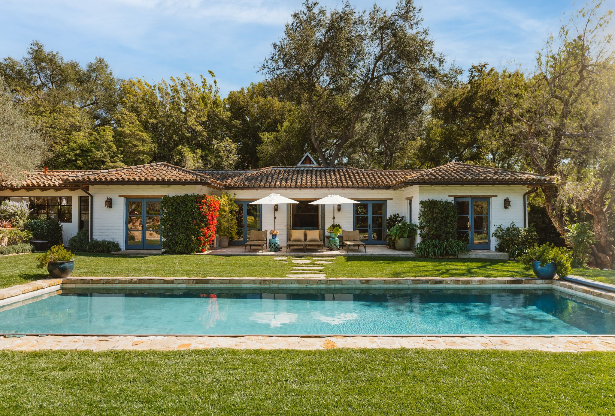 backyard pool