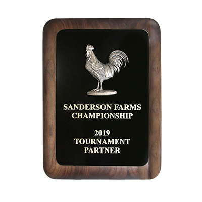 Sanderson Farms Championship Tournament Partners Plaque