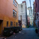 Photograph of Alley (south of Cordova, west of Cambie).