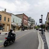 Photograph of Queen Street East (between Guelph & Tannery).