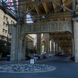 Photograph of Under Granville Street Bridge.