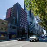 Photograph of Seymour Street (between Granville & Drake).