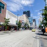 Photograph of Granville Street (between Smithe & Robson).