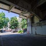 Photograph of Alley (under Burrard Bridge).