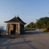 Photograph of Rambler's Rest Pavilion.