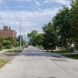 Photograph of Enola Avenue (between Revus & Lakeshore).