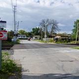 Photograph of Revus Avenue (between Marf & Shaw).