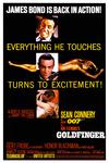 Poster for Goldfinger.