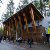 Photograph of Lynn Canyon Café.