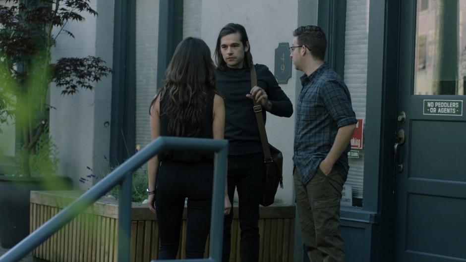 Julia, Quentin, and Josh discuss where to pursue Kady.