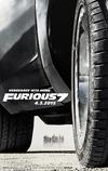 Poster for Furious 7.