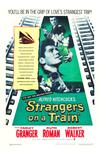 Poster for Strangers on a Train.