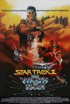 Poster for Star Trek II: The Wrath of Khan.