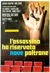 Poster for L'assassino ha riservato nove poltrone.