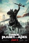 Poster for Dawn of the Planet of the Apes.