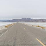 Photograph of Bonneville Speedway Road.