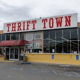 Photograph of Thrift Town.