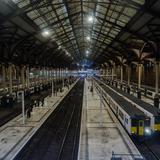 Photograph of Liverpool Street Station.