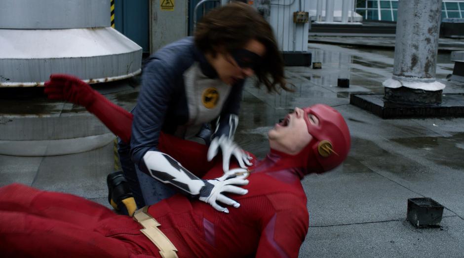 Nora shocks Barry back to life.