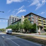 Photograph of West 1st Avenue (between Columbia & Manitoba).