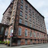 Photograph of Deanston Distillery.