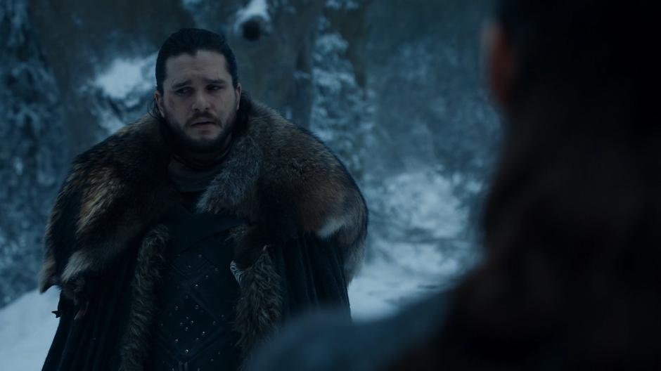 Jon listens to his sisters' opinions on Daenerys.