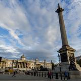 Photograph of Trafalgar Square.