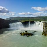 Photograph of Goðafoss.