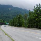 Photograph of Trans-Canada Highway at Hope.