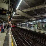 Photograph of Westminster Station.