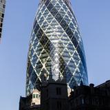 Photograph of The Gherkin.