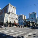 Photograph of Canal Street & Carondelet Street.