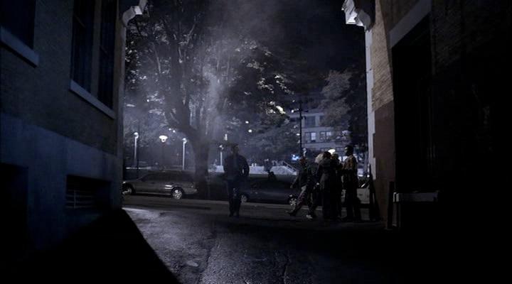 Dean enters the alley in search of the shapeshifter.