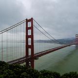 Photograph of Golden Gate Bridge.