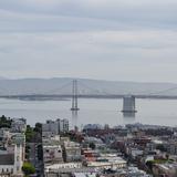 Photograph of Oakland Bay Bridge.