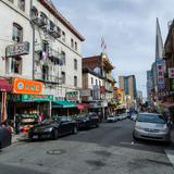 Photograph of Washington Street (between Stockton & Waverly).