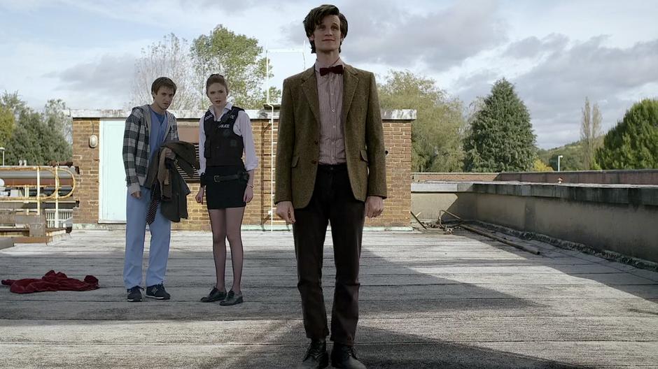 The Eleventh Doctor is revealed. Terrifying.