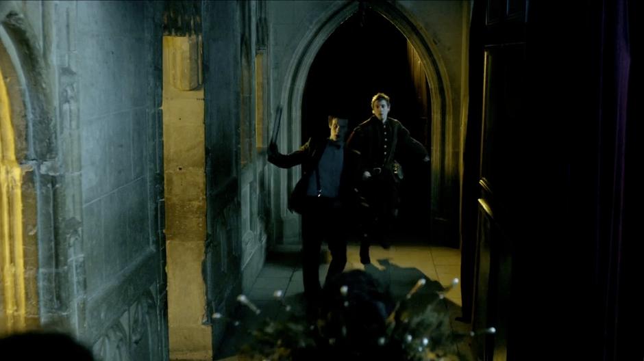 Rory and the Doctor come upon a group of vampires.