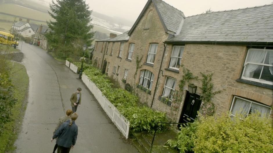 Amy, Rory, and the Doctor decide to investigate the old people's home.