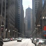 Photograph of West Monroe Street & South LaSalle Street.