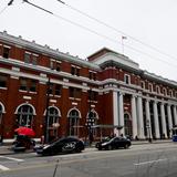 Photograph of Waterfront Station.